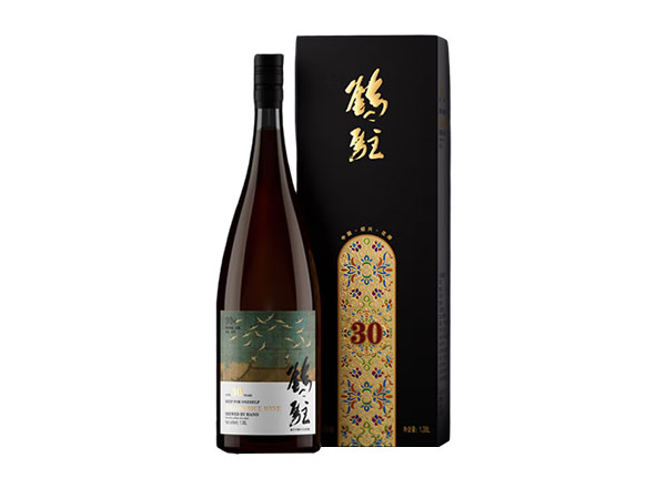 绍兴鹤驻新花雕回收鹤驻30年瑞鹤图黄酒