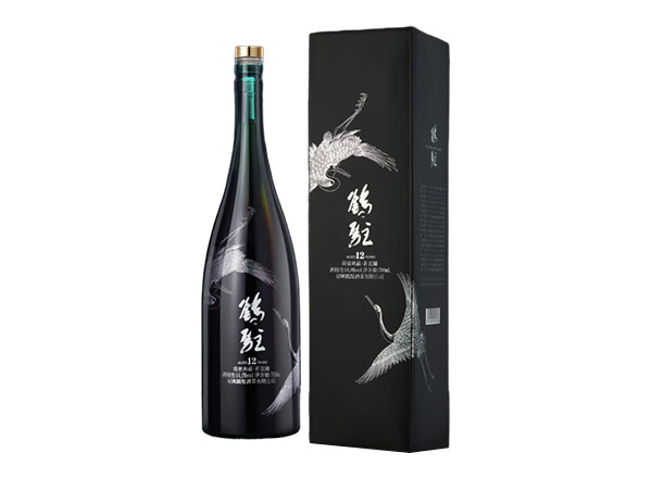 绍兴鹤驻12年黄酒回收鹤驻新花雕12年700ML黄酒礼盒