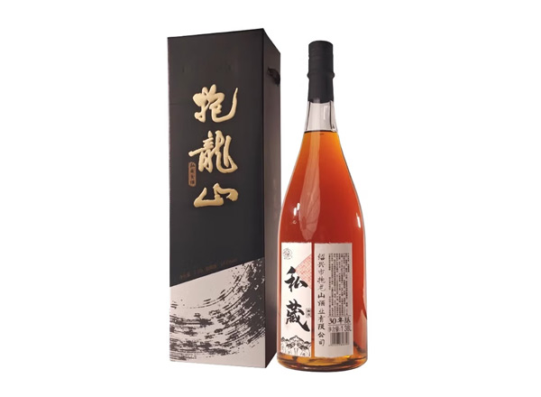 绍兴抱龙山黄酒回收抱龙山私藏30年陈酿1.38L礼盒装绍兴花雕酒行情价格
