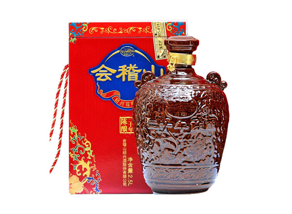绍兴回收会稽山二十年黄酒陶坛20年陈酿2.5L花雕酒行情价格