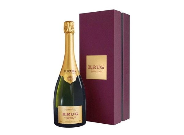 绍兴库克香槟回收krug 库克171版礼盒香槟酒起泡葡萄酒
